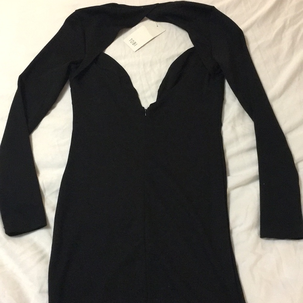 Black going out dress